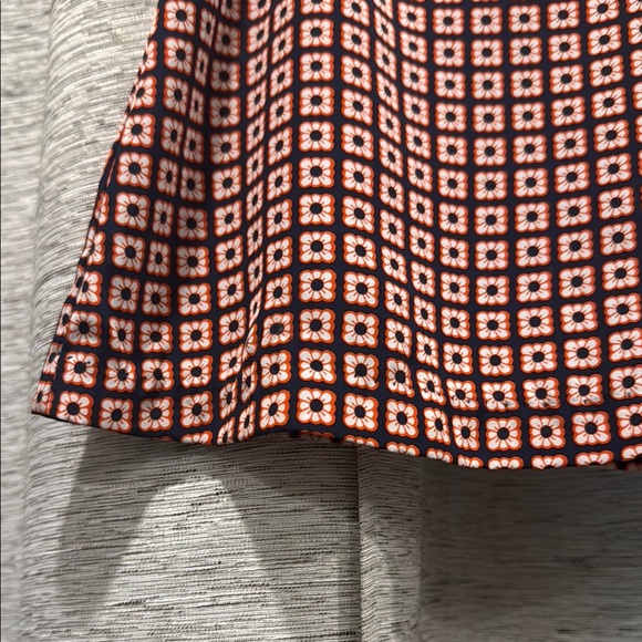 Janie and Jack Orange and Navy Patterned Tank Top - Picture 4 of 8